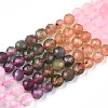 Natural & Synthetic Mixed Gemstone Beads Strands G-D080-A01-01-01-4