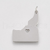 Tarnish Resistant 201 Stainless Steel Pendants STAS-T038-88-2