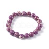 Synthetic Regalite Bead Stretch Bracelets BJEW-K212-C-024-1-2