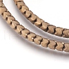 Electroplate Non-magnetic Synthetic Hematite Bead Strands G-I208-19F-E-2