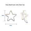 Brass Bead Frame KK-CJ0001-49S-2