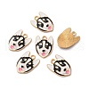 Alloy Enamel Pendants FIND-CJC0003-86KCG-1