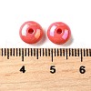 UV Plating Opaque Acrylic Beads MACR-F083-13B-3