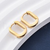 304 Stainless Steel Huggie Hoop Earrings STAS-H156-11B-G-4