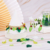 Craftdady 270Pcs 9 Style Transparent Acrylic Pendants TACR-CD0001-02-18