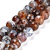 Natural Fire Crackle Agate Beads Strands G-L595-A02-01C-1