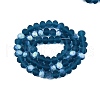 Transparent Glass Beads Strands X-EGLA-A044-T8mm-MB27-3