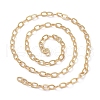 Brass Textured Cable Chains CHC-G005-25G-3