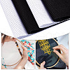 AHADERMAKER 10 Sheets 2 Colors 11CT Cloth Cross Stitch Fabric AJEW-GA0007-35-5
