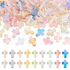 100Pcs Plating Acrylic Beads DIY-TAC0020-61-9