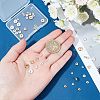 Unicraftale 48Pcs 8 Style 304 Stainless Steel Spacer Beads STAS-UN0030-33-2