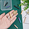   10Pcs 10 Styles 304 Stainless Steel Polished Pendant FIND-PH0020-85-3