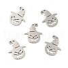 Non-Tarnish 201 Stainless Steel Pendants STAS-E015-19P-2