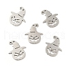 201 Stainless Steel Pendants STAS-E015-19P-2