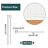Unicraftale 304 Stainless Steel Eye Pin STAS-UN0001-47P-4