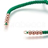 Nylon Cord Braided Bead Bracelets Making BJEW-F360-FRG13-2