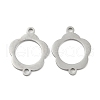 Non-Tarnish 304 Stainless Steel Connector Charms STAS-P344-08P-1