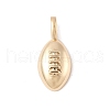 Brass Pendants KK-Z107-16G-1