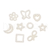 ABS Pearl Plastic Cabochons CRES-M037-24-1