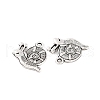 Tibetan Style Zinc Alloy Pendants TIBEP-R334-032AS-RS-3