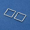 Brass Beads Frames KK-M288-01S-C-2