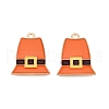 Thanksgiving Day Theme Alloy Enamel Pendants ENAM-T020-35J-1