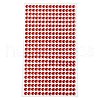 Self Adhesive Acrylic Rhinestone Stickers STIC-PW0012-01B-1