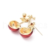Cherry Enamel Pins JEWB-C043-01G-3