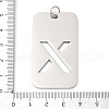 304 Stainless Steel Pendants STAS-M115-01P-X-3