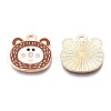 Alloy Enamel Pendants ENAM-N054-74C-3