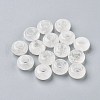 Natural Quartz Crystal European Beads X-G-G740-14x8mm-25-1