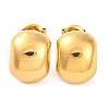 Ion Plating(IP) 304 Stainless Steel Stud Earrings EJEW-G395-18G-2