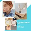 SUPERFINDINGS 98Pcs 7 Colors Light Gold Alloy Enamel Charms ENAM-FH0001-28-6