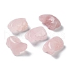 Natural Rose Quartz Carved Healing Figurines G-B062-05D-1