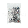 20Pcs 5 Styles Angel Natural Carnelian & Rose Quartz & Quartz & Lapis Lazuli & Amethyst Pendant Decorations HJEW-FS00014-6
