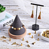 SOFPLATE 100Pcs 10 Styles Tibetan Style Alloy Beads Cone FIND-SP0001-68-4
