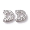 925 Sterling Silver Micro Pave Cubic Zirconia Beads STER-Z005-15P-D-1
