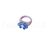 Retro Lovely Resin and Quartz Crystal Finger Rings FS-WG43D53-03-2