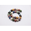 Natural Lava Rock Bead Strands G-L435-03-14mm-2