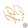 925 Sterling Silver Tube Beads STER-D035-12G-03-4