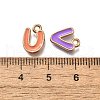 Alloy Enamel Charms ENAM-K075-05G-01-3