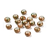 Opaque Spray Painted Glass Beads X1-GLAA-G118-01T-1