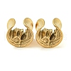 Brass Ear Gauges Flesh Tunnels Plugs EJEW-P293-04A-G-2