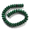 Synthetic Malachite Beads Strands G-P559-A04-02-3