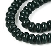 Opaque Spray Painted Glass Beads GLAA-ZX008-8mm-18X-3