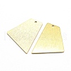 Brass Pendants KK-P155-22G-NR-2