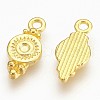 Tibetan Style Alloy Charms X-EA270Y-G-2