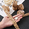 Leopard Printed Grosgrain Ribbons OCOR-TA0001-24-6