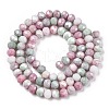 Faceted Electroplated Glass Beads Strands GLAA-C023-02-A05-2