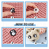 Globleland 8 Styles Plastic Safety Craft Eye DIY-GL0005-27-3